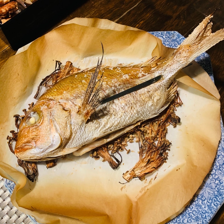 21祝 鯛の塩焼き オーブン焼 レシピ 作り方 By きのこのみみ 楽天レシピ 21祝 鯛の塩焼き オーブン焼 レシピ 作り方 By きのこのみみ 楽天レシピ